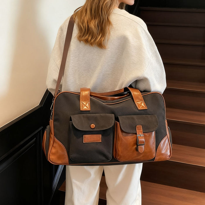Vintage Canvas Duffle Bag - Custom Promotional Product