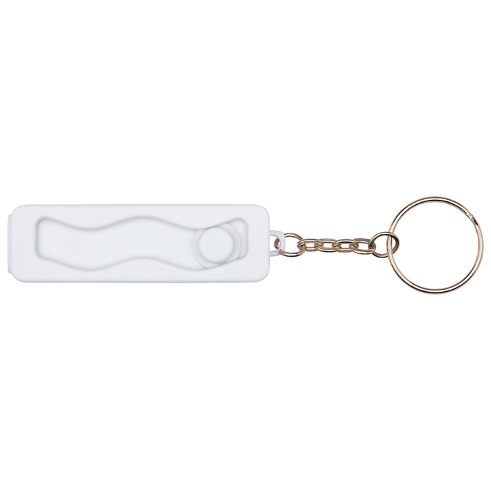 Aggia Recycled Plastic Phone Stand w/ Fidget Toy - Custom Promotional Product