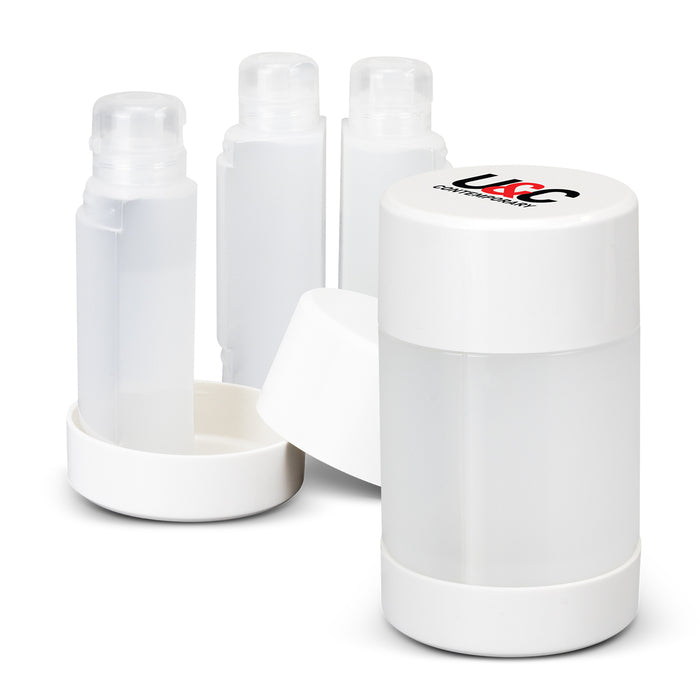 Travel Lotion Shampoo Moisturiser Bottle Set - Custom Promotional Product