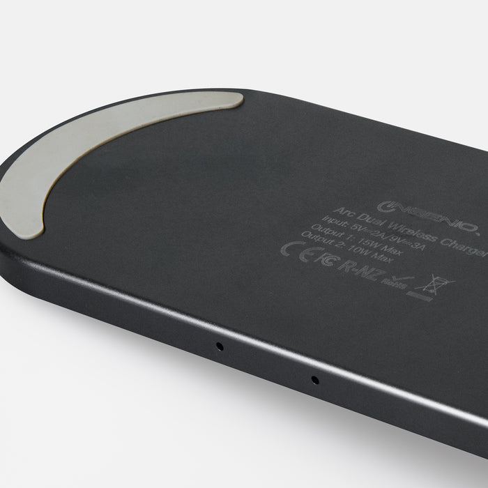 INGENIO Arc Dual Wireless Charger - Custom Promotional Product