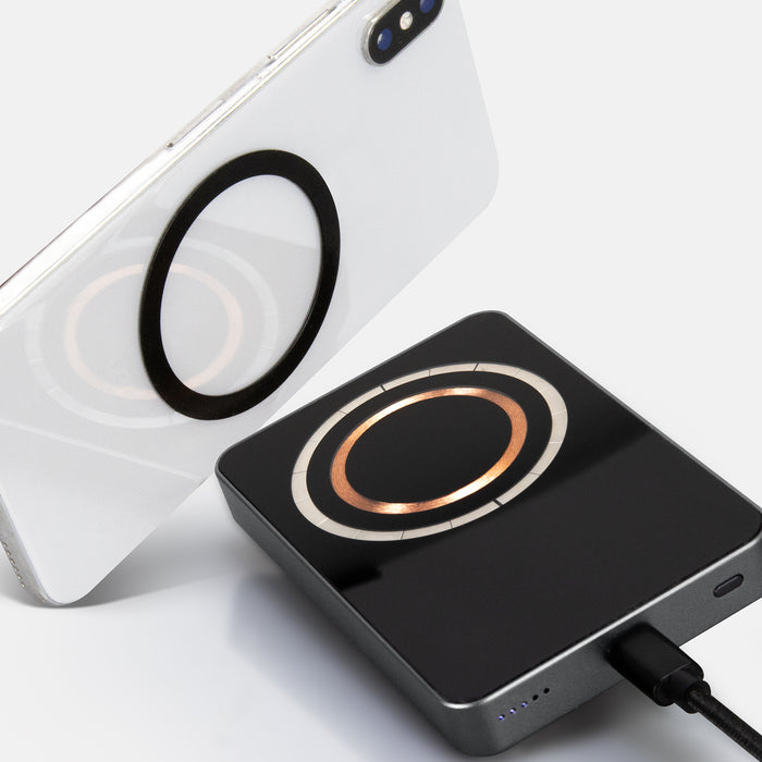 INGENIO Arc Wireless Charging Power Bank - Custom Promotional Product