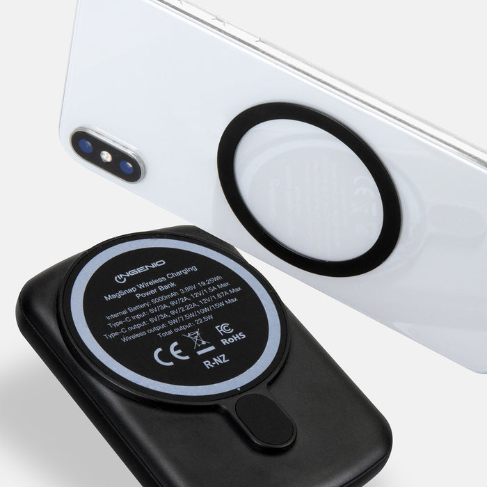 INGENIO MagSnap Wireless Charging Power Bank - Custom Promotional Product