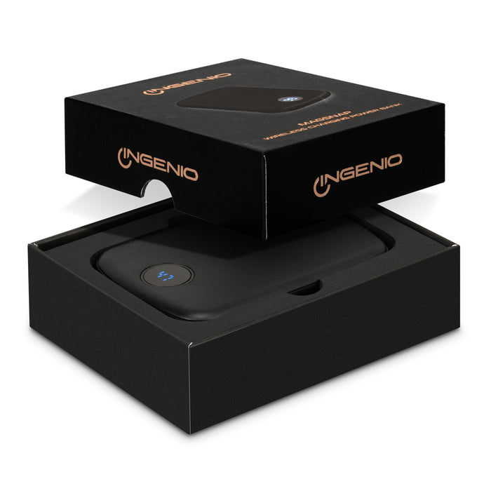 INGENIO MagSnap Wireless Charging Power Bank - Custom Promotional Product