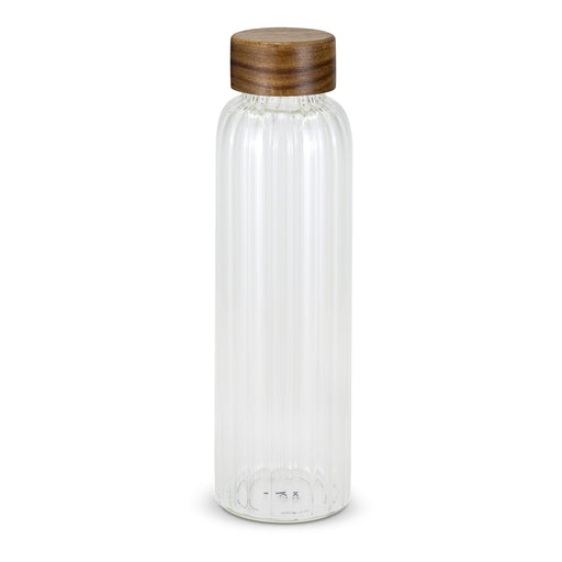 Keepsake Linear Glass Drink Bottle - Custom Promotional Product