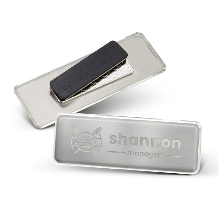 Metal Name Badge - Custom Promotional Product