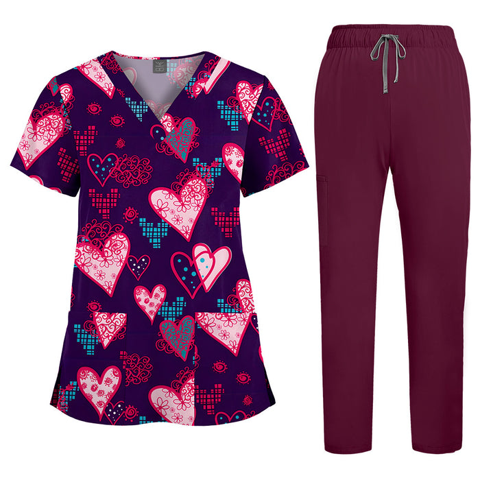 Custom Scrub & Pants Set - Custom Promotional Product