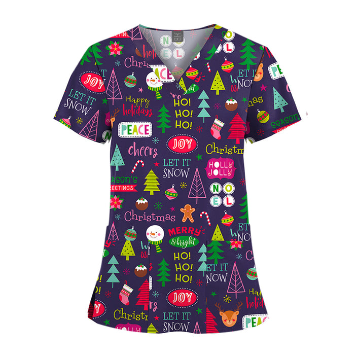 Custom Printed Scrub Top - Custom Promotional Product