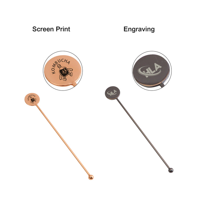 Stainless Steel Cocktail Drink Stirrer - Custom Promotional Product