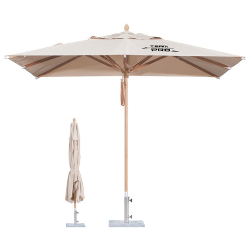 3x3m Wind-resistant Square Stock Colour Outdoor Umbrella - Custom Promotional Product