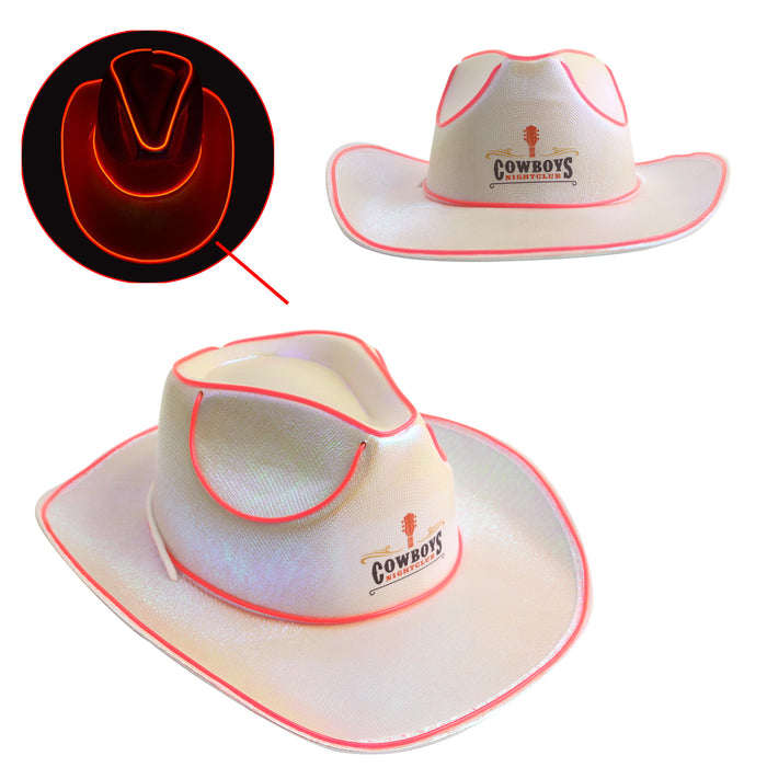 Light Up Cowboy Hats - Custom Promotional Product