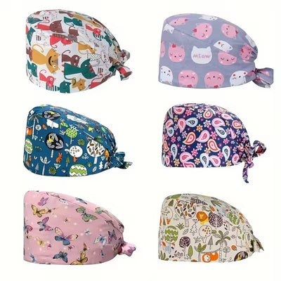Unisex Reversible Surgical Scrub Caps - Custom Promotional Product