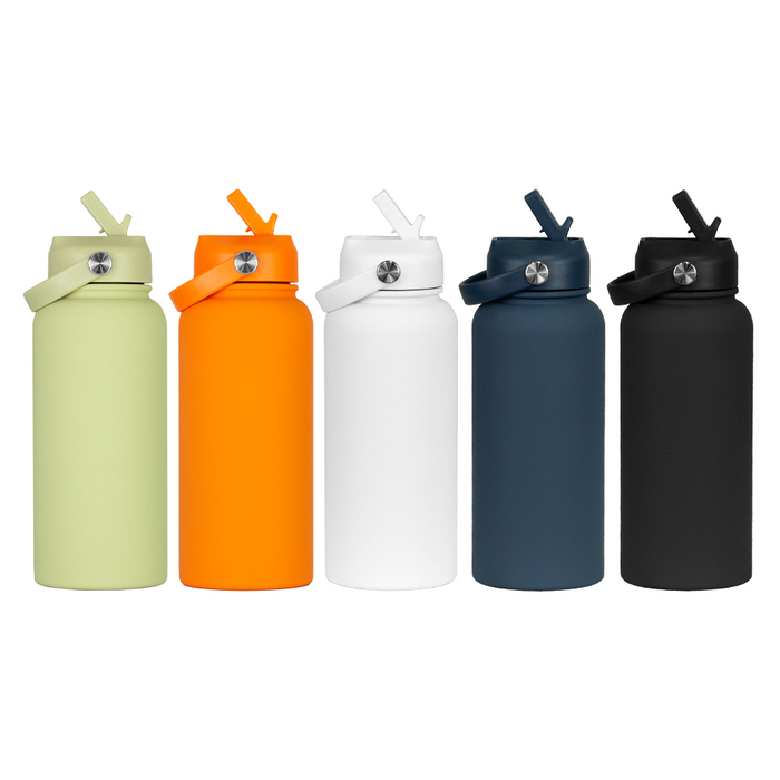 Laredo Rubber Coated Bottle - 1L - Custom Promotional Product