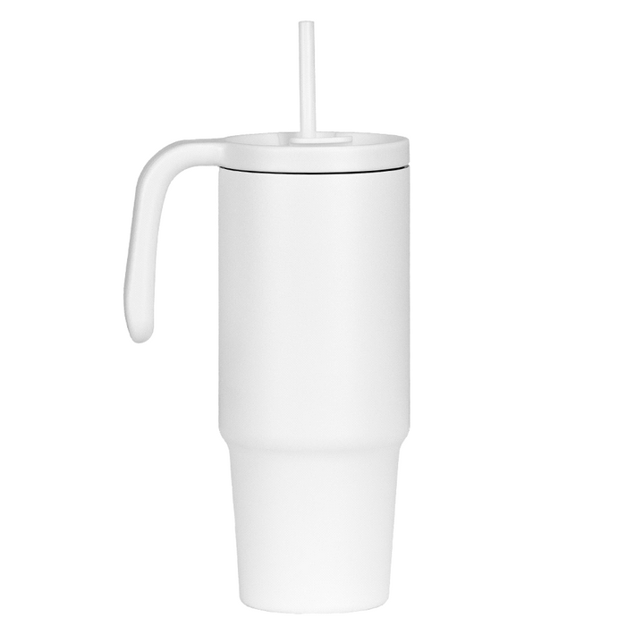 The Tilly Tumbler - Recycled w/ Handle 900ml - Custom Promotional Product