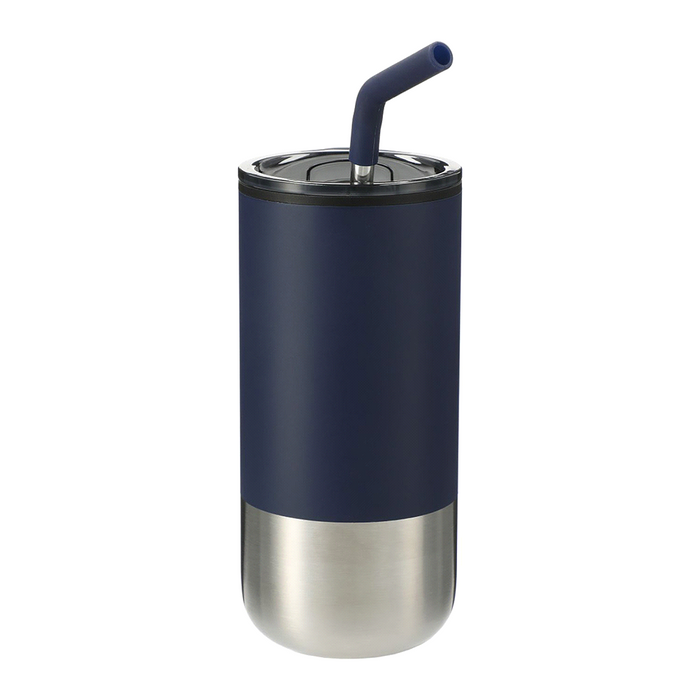 Lagom 470ml Tumbler with Stainless Steel Straw - Custom Promotional Product