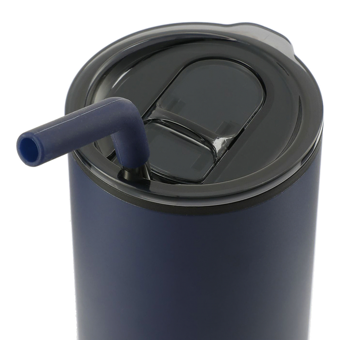 Lagom 470ml Tumbler with Stainless Steel Straw - Custom Promotional Product