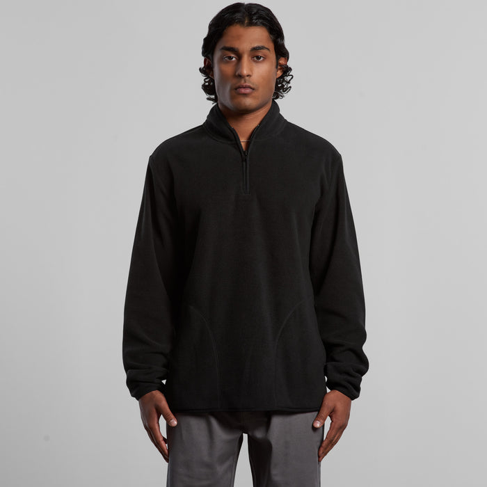Recycled Polyester Microfleece Half Zip Crew - Custom Promotional Product