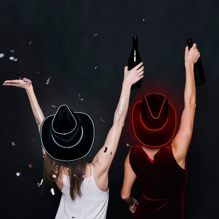 Light Up Cowboy Hats - Custom Promotional Product