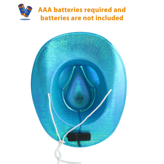 Light Up Cowboy Hats - Custom Promotional Product