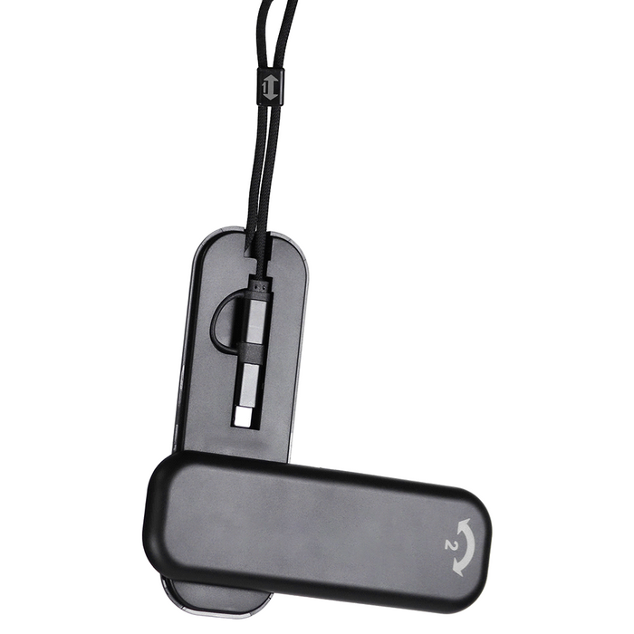 ZenGo Foldable 5in1 Charging Cable w/ Wireless Watch Charger - Custom Promotional Product