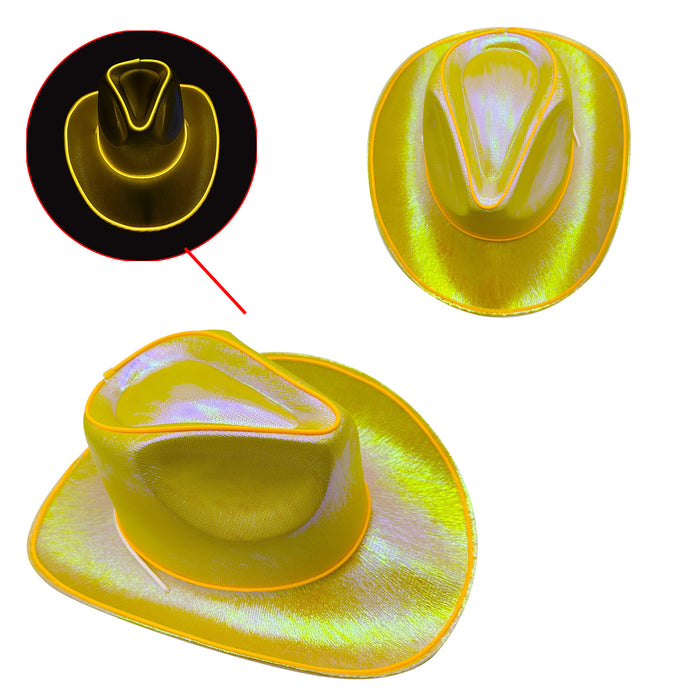 Light Up Cowboy Hats - Custom Promotional Product