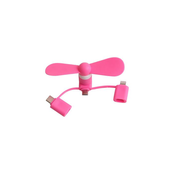3 in 1 Smart Phone Fan - Custom Promotional Product