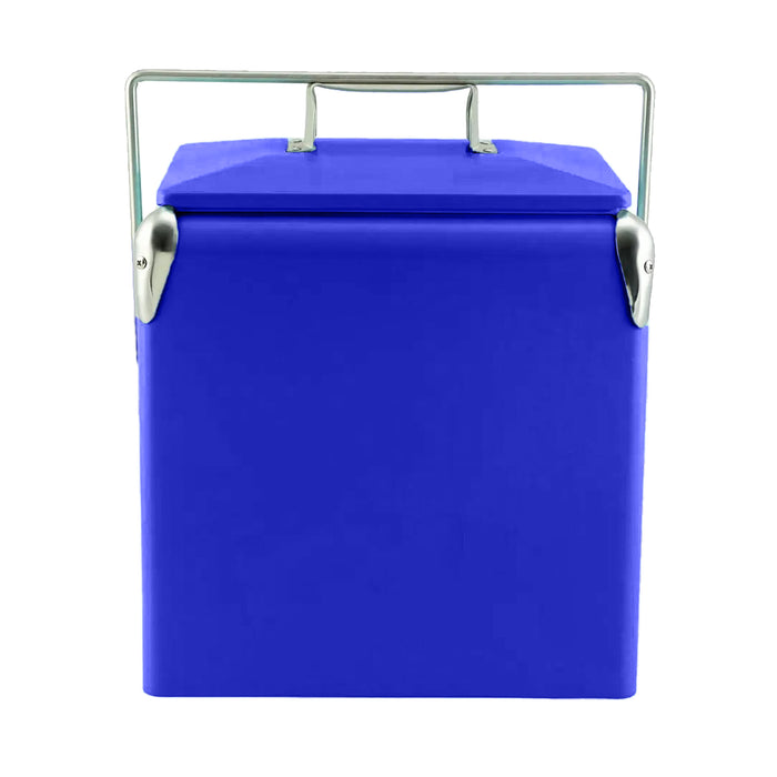Retro Metal Ice Cooler Box 13L - Custom Promotional Product