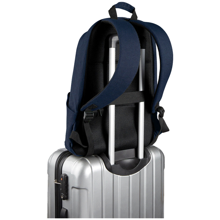 Darani GRS Recycled Canvas Anti-Theft 15" 21L Laptop Backpack - Custom Promotional Product