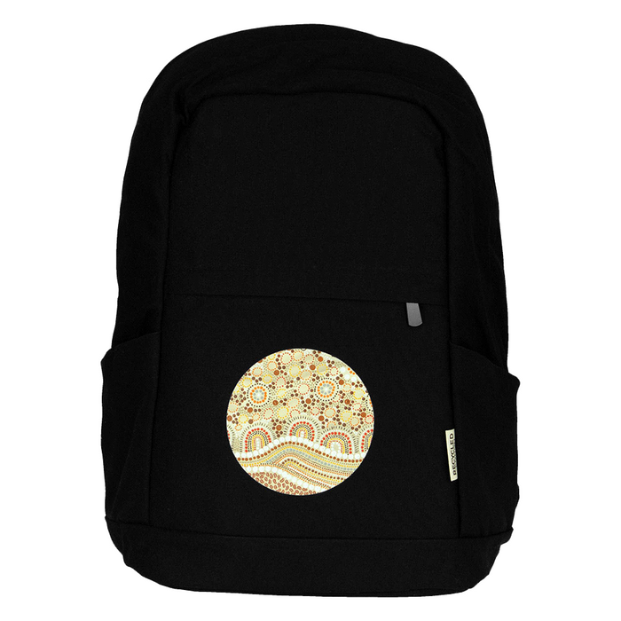 Darani GRS Recycled Canvas Anti-Theft 15" 21L Laptop Backpack - Custom Promotional Product