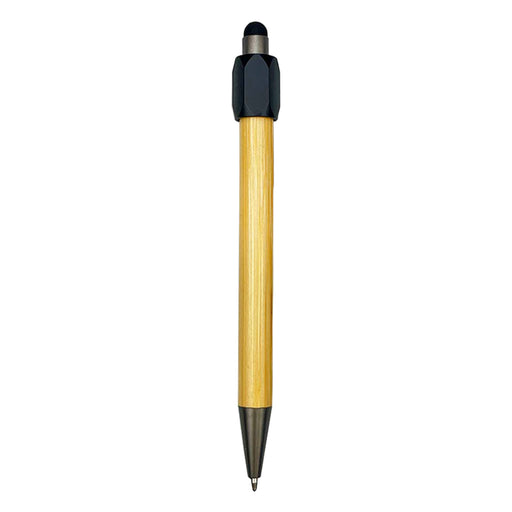 Fidget Spinner Bamboo Stylus Pen - Custom Promotional Product
