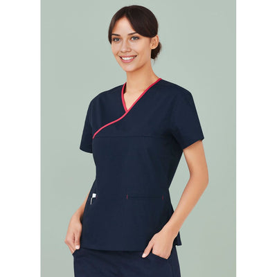 Womens Contrast Scrub Top - Custom Promotional Product