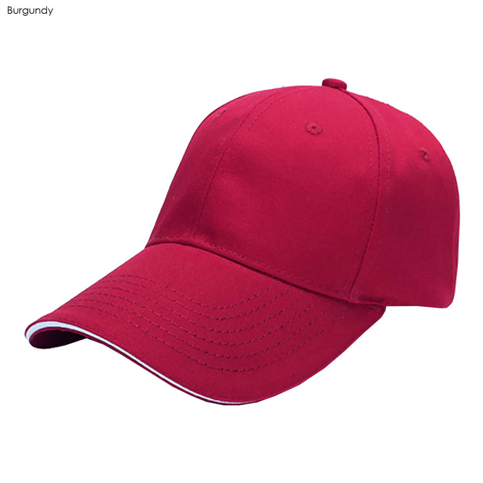 Const 6 Panel Cotton Sandwich Cap - Custom Promotional Product