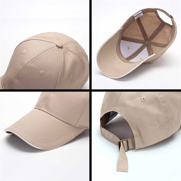 Const 6 Panel Cotton Sandwich Cap - Custom Promotional Product