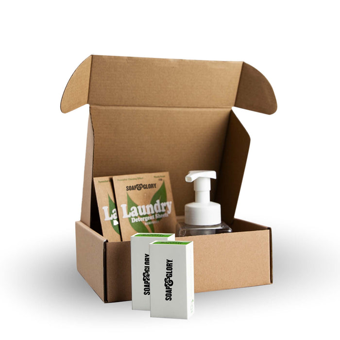 Paper Soap and Bottle Gift Set - Custom Promotional Product