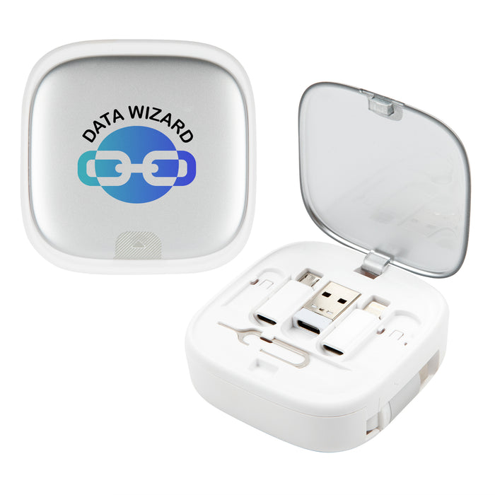 PowerFlex Retractable Cable Set - Custom Promotional Product