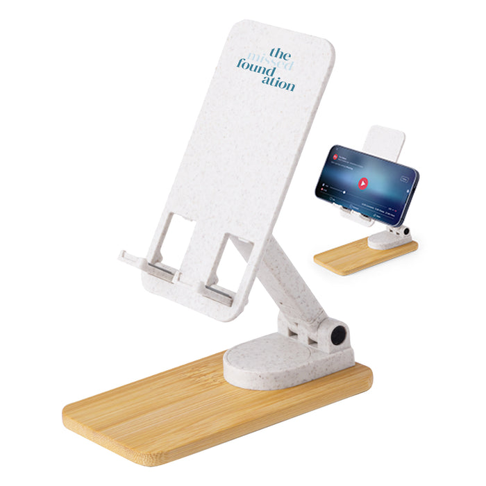 Lexi Bamboo Mobile Stand - Custom Promotional Product