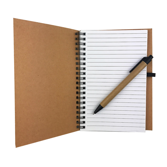Fatino B6 Cork Notebook - Custom Promotional Product