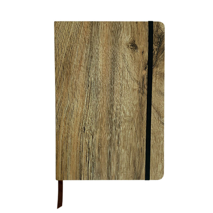 A5 Wood Look Notebook - Custom Promotional Product