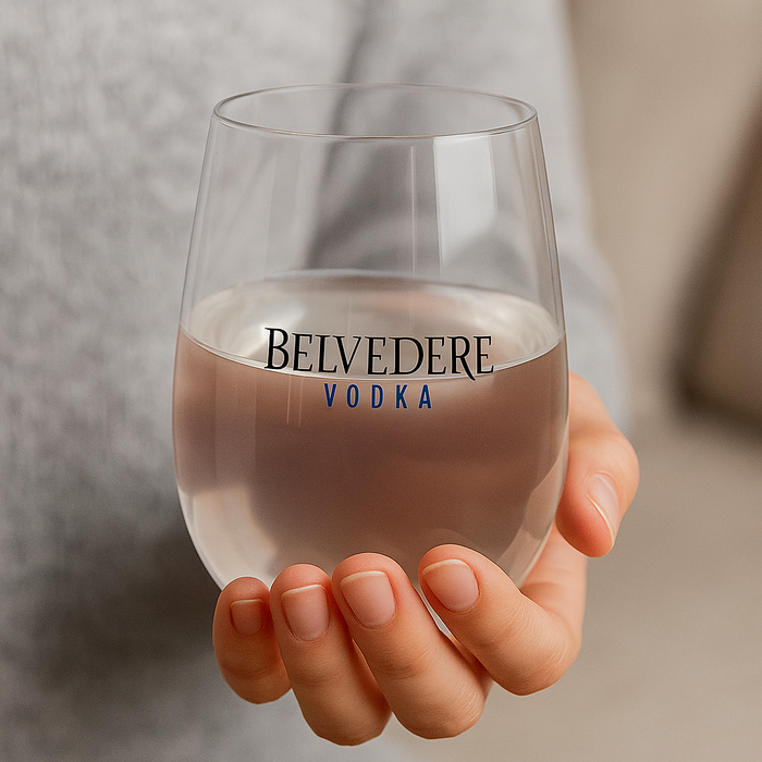 Stemless Shatterproof White Wine Glass - Custom Promotional Product