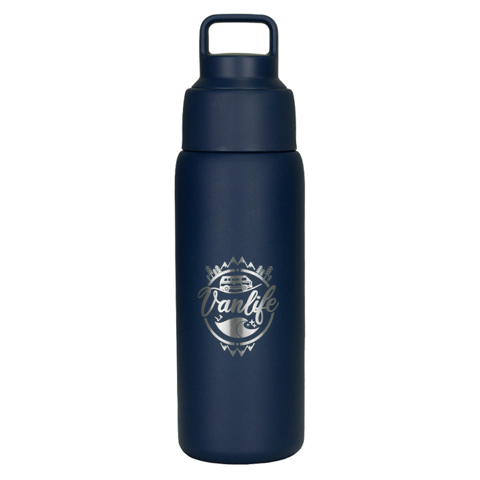 Trekk DuoFlow Recycled Vacuum Bottle - 750ml - Custom Promotional Product