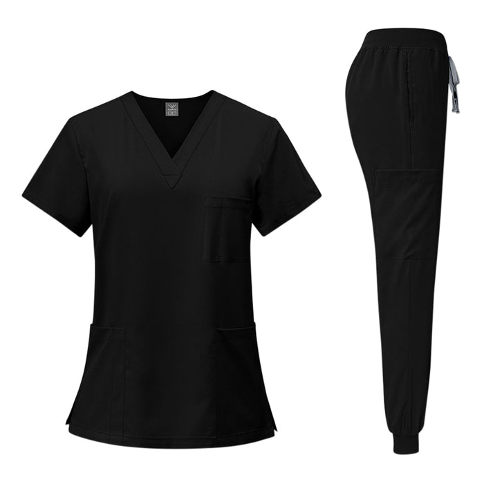Custom Solid Colour Scrub & Pants Set - Custom Promotional Product