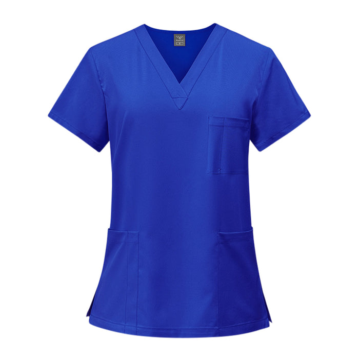 Custom Solid Colour Scrub Top - Custom Promotional Product