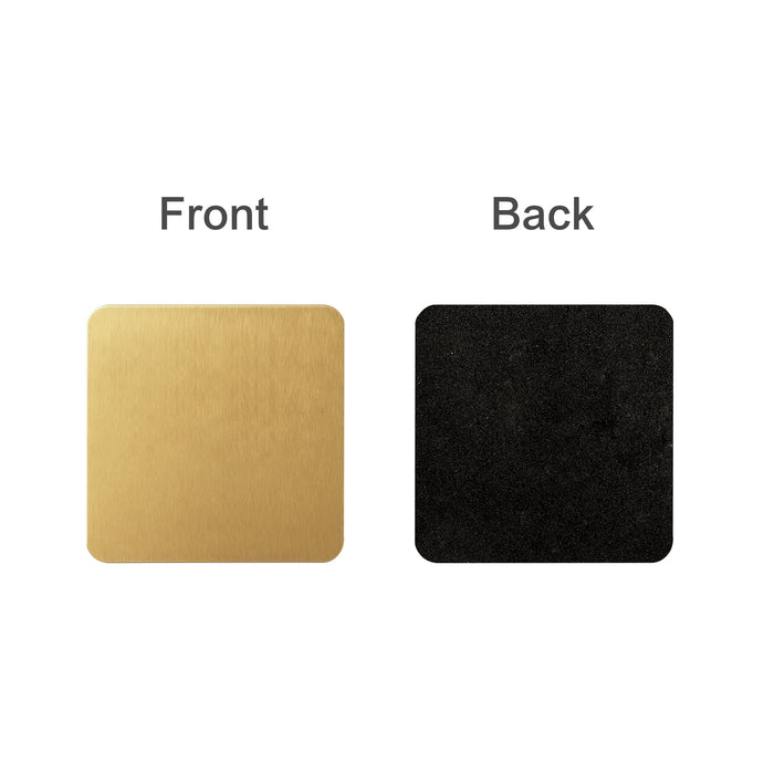 Square Metal Coaster - Custom Promotional Product