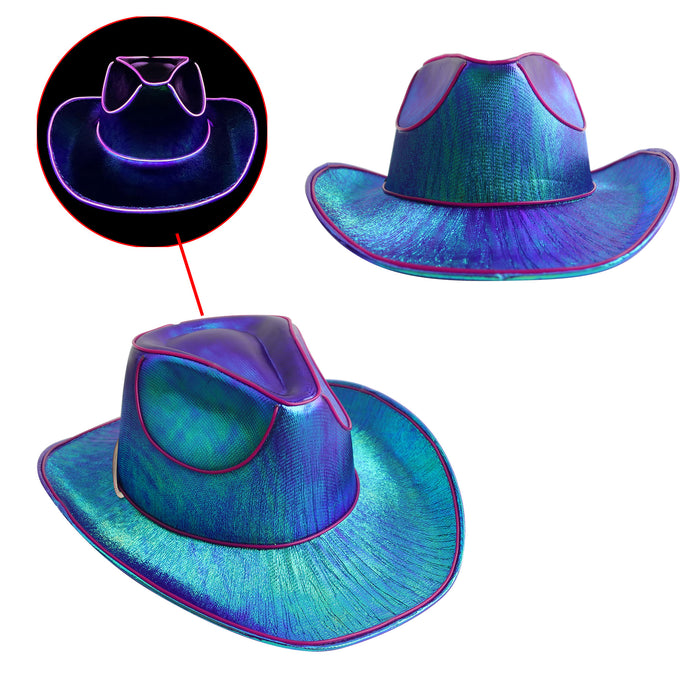 Light Up Cowboy Hats - Custom Promotional Product