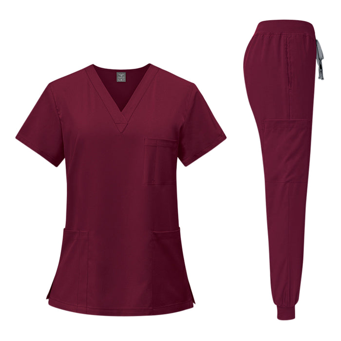 Custom Solid Colour Scrub & Pants Set - Custom Promotional Product