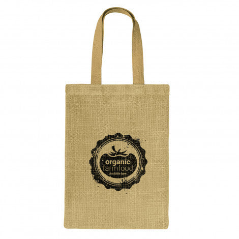 Zeta Jute Tote Bag - Custom Promotional Product