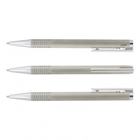 Lamy Logo Pen - Brushed Steel