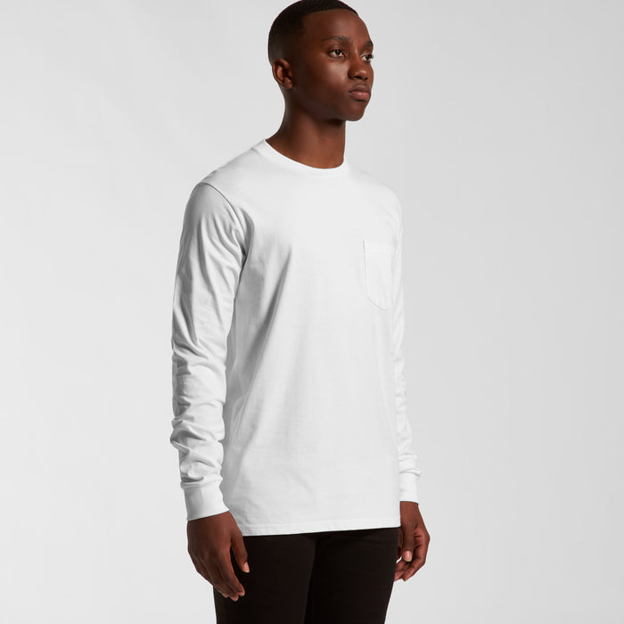 AS Colour Mens Classic Pocket Long Sleeve Tee