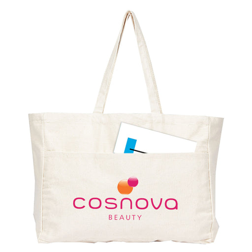 DELTON CANVAS LARGE SHOPPER