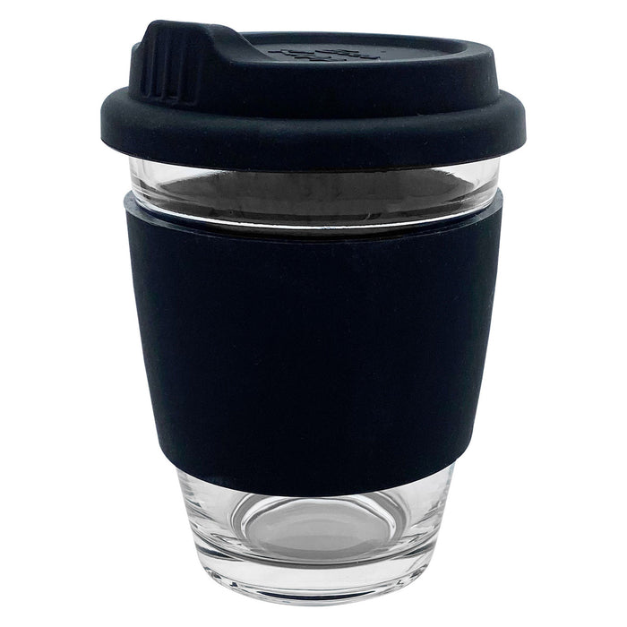 CARLO GLASS COFFEE CUP - Silicone Band
