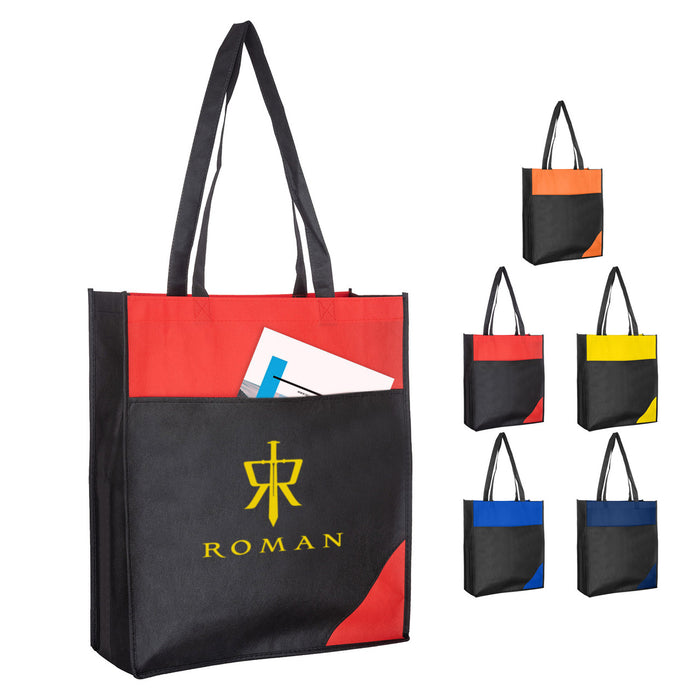 NON WOVEN BAG WITH MIX COLOUR
